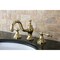 Kingston Brass KC7162NL 8" Widespread Bathroom Faucet, Polished Brass KC7162NL - alternate 3